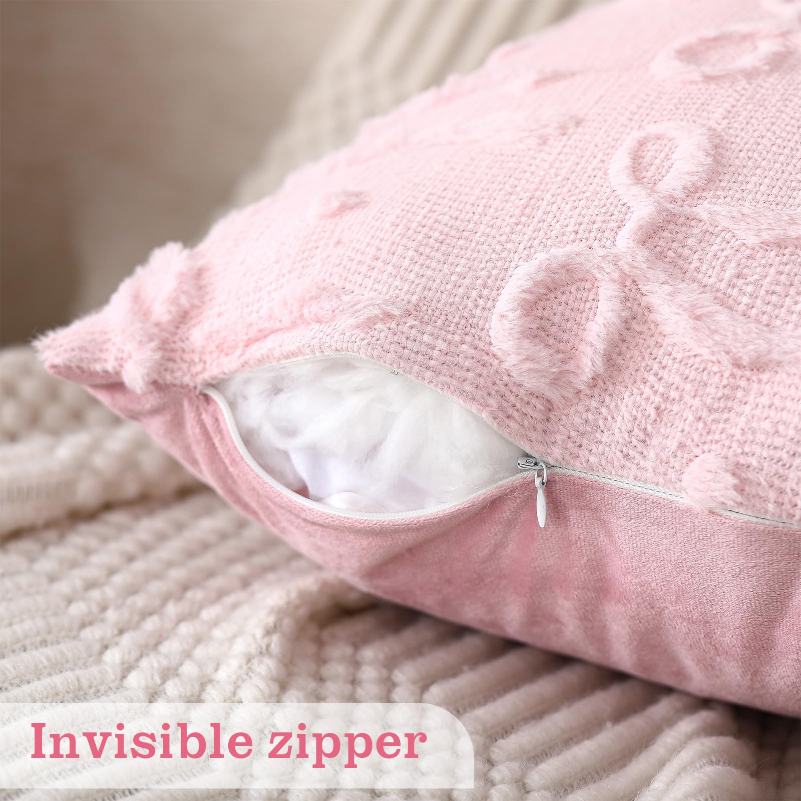 Pembe Fiyonklu Yastık Kılıflar - Pillow Insert 18X18 incelemesi ve fiyatı