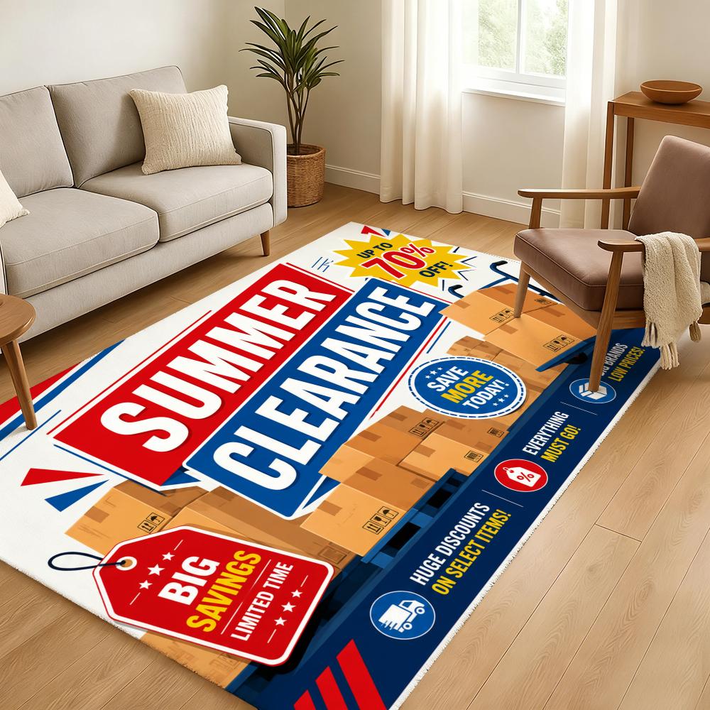 Yaz İndirimleri Afişli Yer Pas - Home Textiles Sale incelemesi ve fiyatı